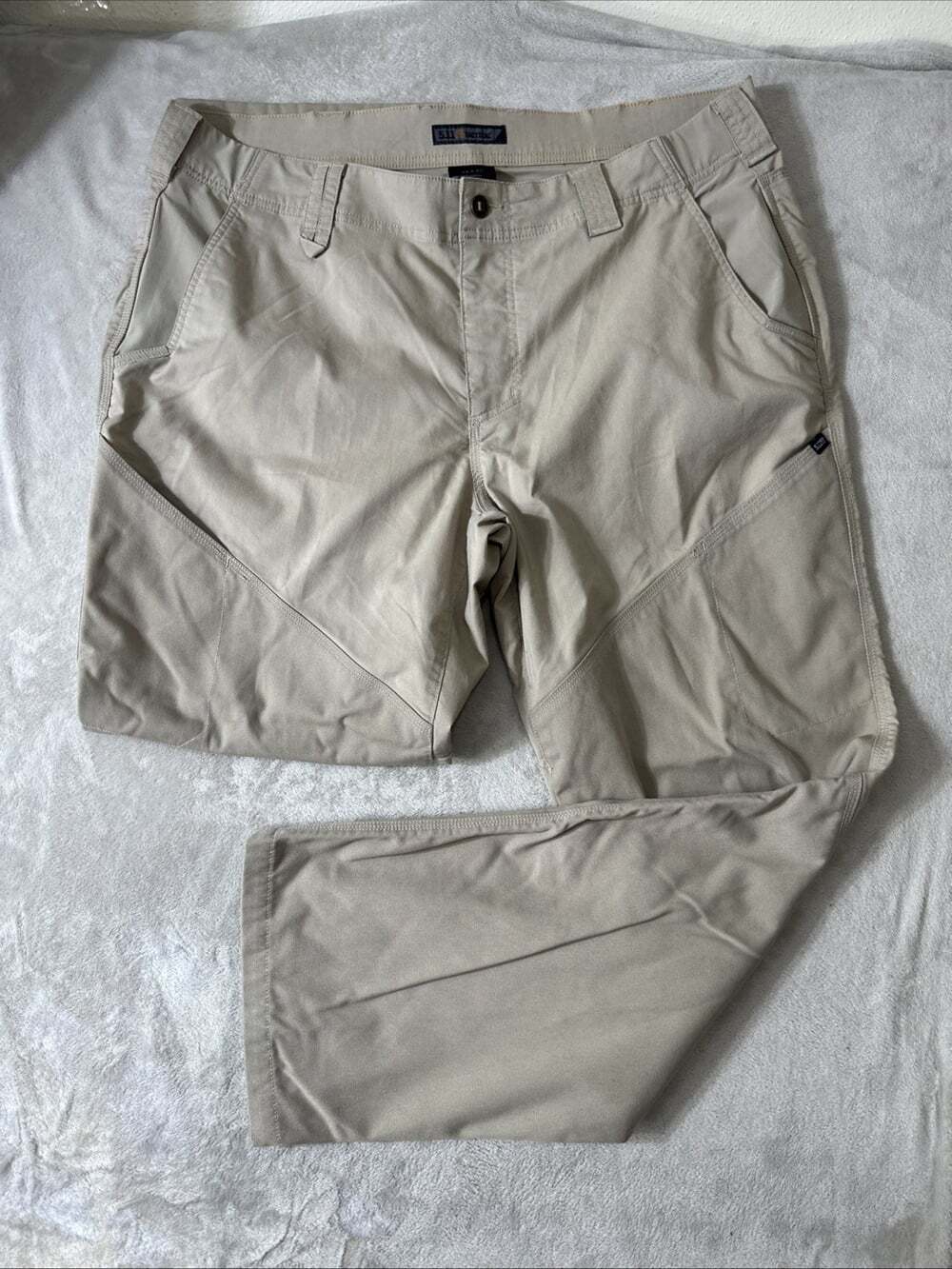 5.11 Tactical Pants Mens 42x32 Khaki Tan Lightweight Utility Outdoor Work